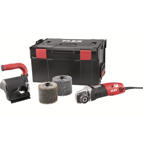 Exzenterpolierer Bürstenmaschine TRINOXFLEX BBE 14-3 110 Set FLEX - im Koffer - 461504