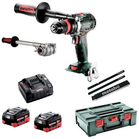 Metabo Akku-Bohrschr BS 18 LTX BL Q I+PowerX3+2x5,5Ah+ASC145 + Meterstab (1/5)