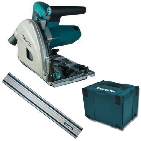 Makita Tauchsäge SP6000j Makpac Handkreissäge 56 mm + Führungsschiene FS 1400