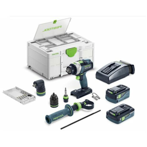 FESTOOL Akku-Schlagbohrschrauber TPC 18/4 5,0/4,0 I-Set QUADRIVE - 577621