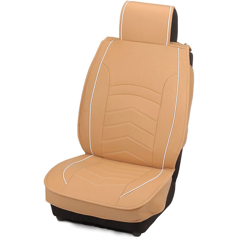 UniversalAuto Sitzauflage Sitzbezüge Sitzkissen Sitzmatte Matte Cover  PU-Leder