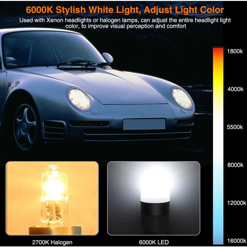 SMD LED 4x T10 LED-Birnen Innenraumbeleuchtung für Autos