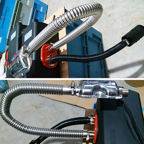 100 cm Auspuffanlage Schalldämpfer Rohr für Auto Luft Diesel Auto  Standheizung Manta