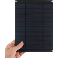Solarpanel Solarmodul Solarzelle 18V Solar MONOkristallin Mono Photovoltaikmodul 