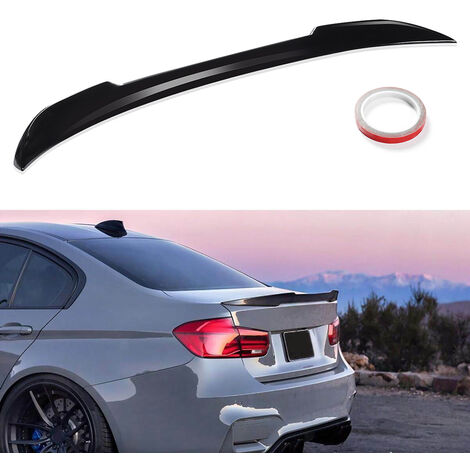 For BMW 13-18 340i 328i 320i F30 M4-Type Glossy Black Rear Trunk Spoiler  LAVENTE
