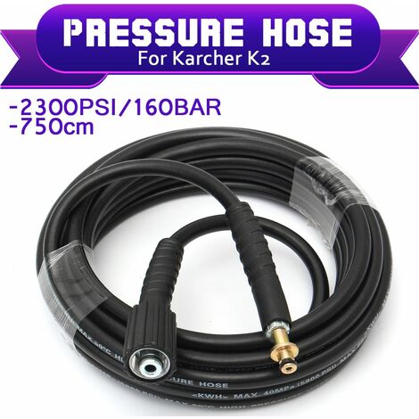 Details about   30m High Pressure Hose For Home KARCHER K2 K3 K4 K5 K7 Quick Connect 