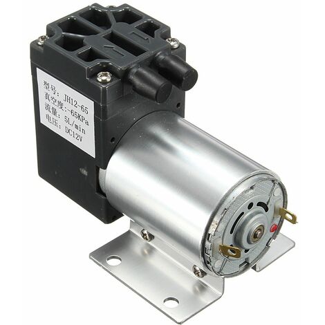Stable DC12V 6W 65-120kpa Micro Vacuum Pump Negative Pressure Suction Pump Drive Motor 500mA Reliable