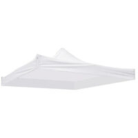 Replacement Canopy Top Patio Pavilion Gazebo Sunshade Cover White