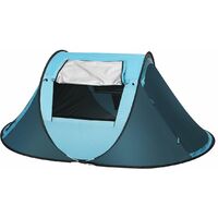 3-4 man waterproof pop up automatic tent family tent camping shelter LAVENTE festival