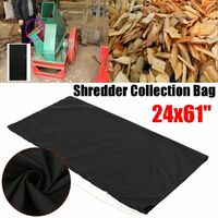 24x61 '' Black Wood Leaf Chipper Shredder Collection Bag Craftsman MTD LAVENTE