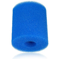 9x3x10.2cm Reusable Washable Swimming Pool Filter Foam Sponge Suitable Foam Cartridge Bubble Thrown Pure SPA for IIntex Type H WASHED