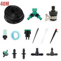 40M 147pcs Micro Drip Irrigation Watering Automatic Garden Plant Greenhouse System