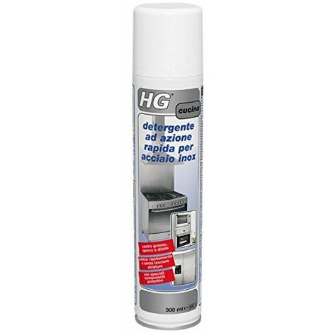 hg detergente ad azione rapida per acciaio inox 30