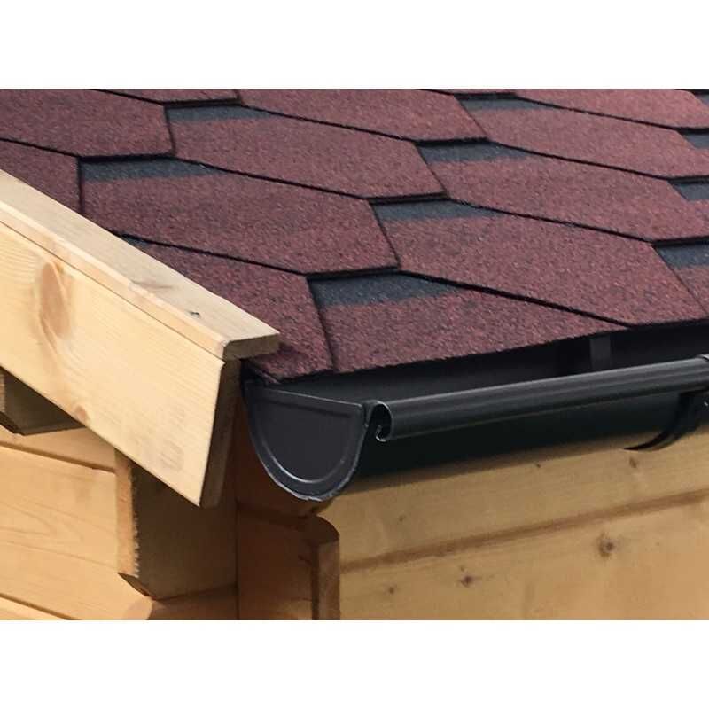 Tegole Canadesi Bituminose 2,32 Mq (16 Pezzi) – Colore Ardesia Scuro, Copertura Per Gazebo E Tetti, Isolamento Premium
