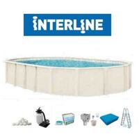 Century piscina fuori terra 975 cm - 490 cm - h 132 cm