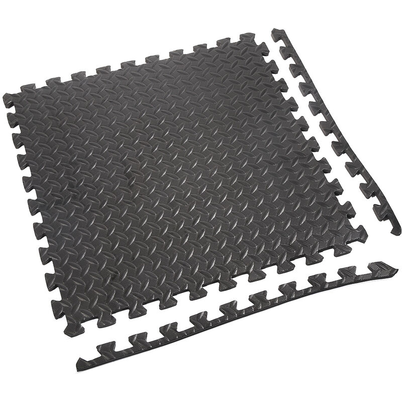 Tapis pour Equipements de Fitness, Tapis de Protection de Sol, Grand Puzzle  à Emboîtement en Mousse