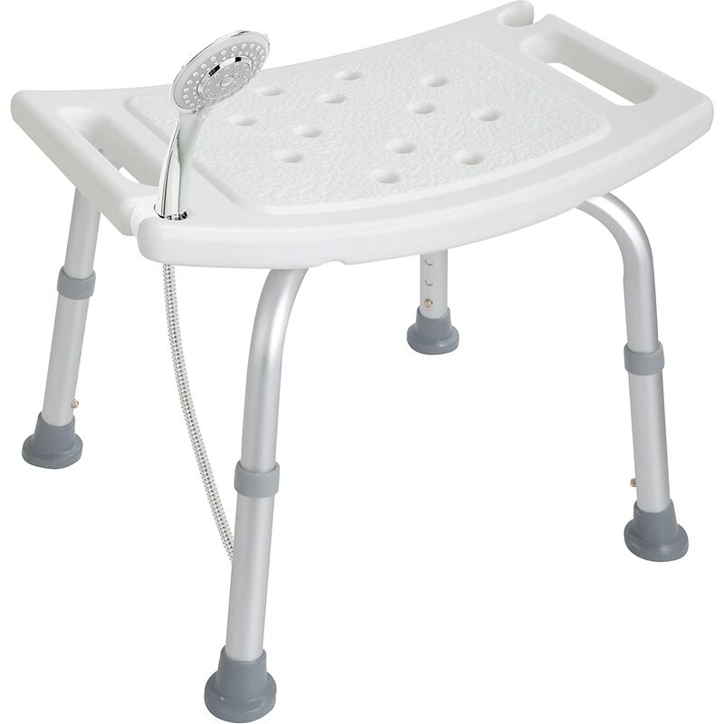 Tabouret de douche d'angle ou de coin senior & personne âgée