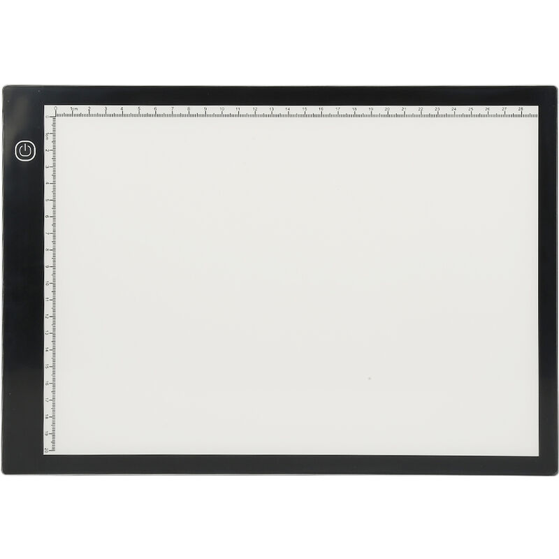 Tablette Lumineuse A4 Coolzon Ultra-Mince - LED Réglable 3 Niveaux, Pour Dessin, Animation, Diamond Painting Et Esquisse