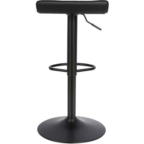 Bureau réglable en hauteur Noir Bureau Assis Debout avec Réglage