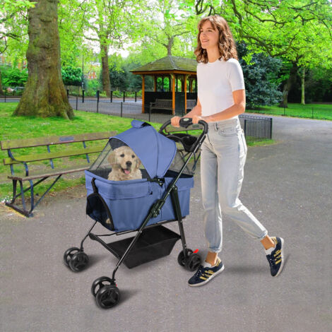 Petit Wagon Pliable avec Roues, Chariots Chiens Pliables avec Petit Wagon Pliable avec Roues, Chariots Chiens Pliables avec