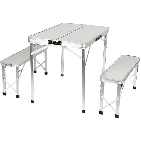 Table pliante valise en aluminium 6 personnes O'CAMP - Structure