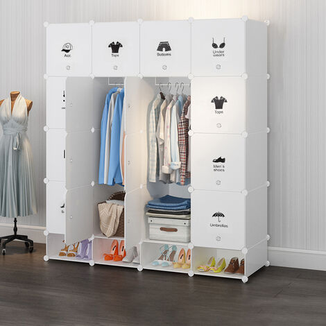 Armoire de rangement ACE rangement Chambre à coucher meuble de dressing en  plastique pliable - Chine Armoire, armoire armoire