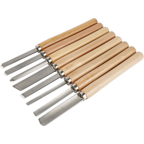 Lot de 12 Ciseaux de Sculpture sur Bois, Ensemble D'outils de Sculpture