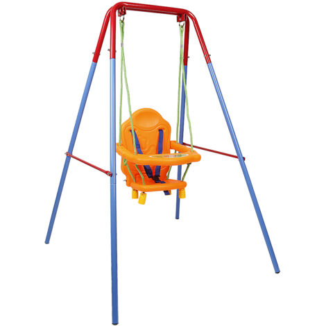 Balanoire à disque Balanoire d'arbre à disque en plastique robuste avec corde PE pour enfants