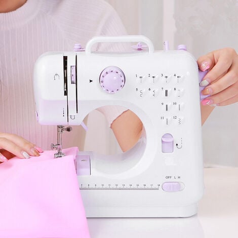 Machine à coudre 16 - débutant - Rose - couture