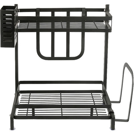 1set Support De Rangement Pour Ustensiles De Cuisine, Support De Cuisine  Pour Épices, Support De Planche À Découper Pour Comptoir, Étagère De