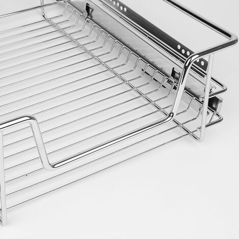Rangement Suspendu 6 Compartiments GLOSKIN - Grille Gris - Pour Vêtements, Serviettes - Économie D'Espace - 13