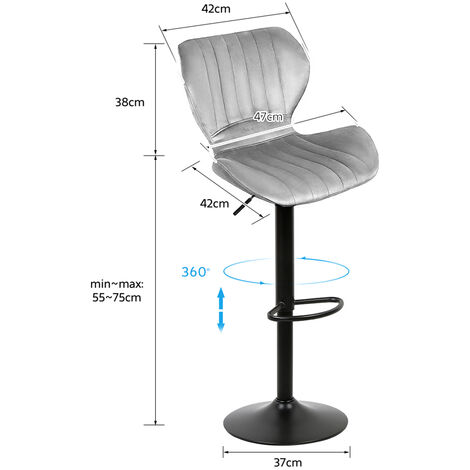 Leytn® Support TV Pieds Hauteur Réglable 40kg Charge Max Pour TV 32 à
