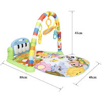 Tapis Musical D Eveil Et D Activite Piano Pour Bebe Aire De Jeu 4 En 1