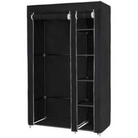 Armoire de Rangement en Tissu Intissé - Armoire Penderie de Vêtements - Penderie à 6 Compartiments - Type 1