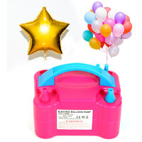 Gonfleur à Ballons électrique 1200W - Double Buse - Gonflage En 2 Secondes - Pour Fêtes, Mariages, Anniversaires
