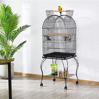 Grande Volière Cage à Oiseaux Design pour Perruche Perroquet avec