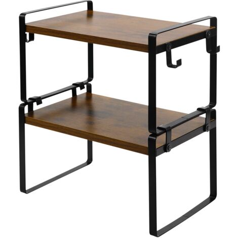 FEXPLENDID étagère à épices En Bambou, Rangement épices Bois