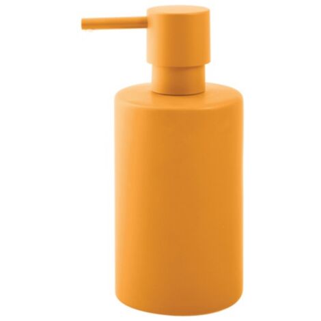 Dispensador de jabón Cerámica TUBE-MATT Azafrán mate Spirella (1/2)
