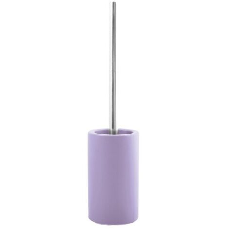 Escobillero con soporte cerámico TUBE-matT Lavanda mate Spirella