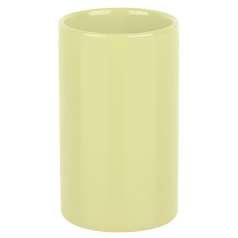 Vaso de cerámica TUBE amarillo claro Spirella