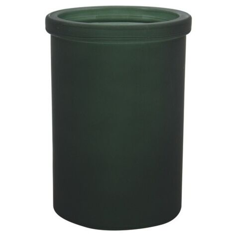 Vaso de cristal  verde brumoso de YOKO Spirella (1/3)