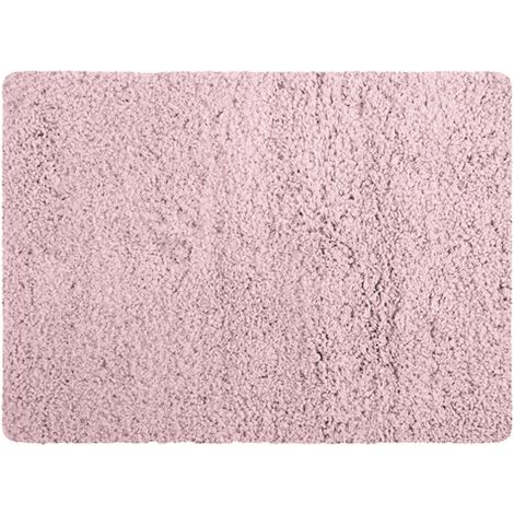 Alfombra de baño de microfibra 40x60cm Rosa Pastel MSV