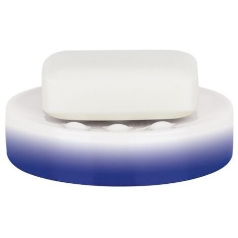Jabonera de cerámica TUBE GRADIENT Azul Spirella