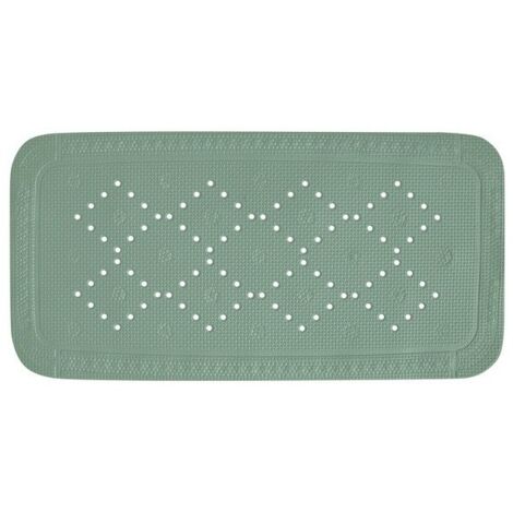 Alfombra de bañera PVC ALASKA 71x36cm Verde musgo Spirella
