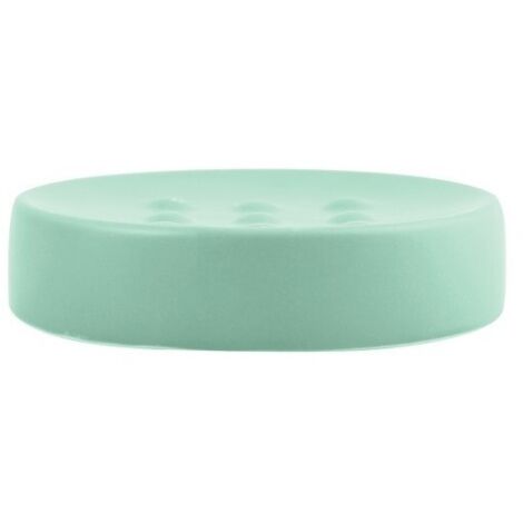 Jabonera de cerámica TUBE-matT Verde helado mate Spirella