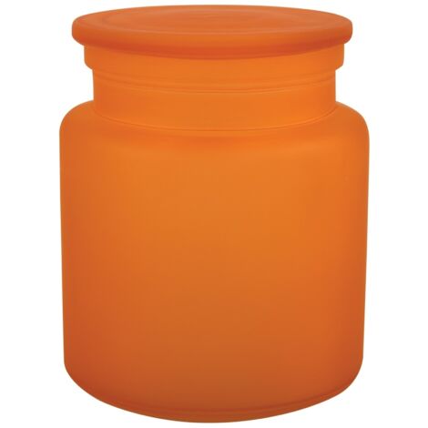 Caja de algodón Vidrio YOKO Misty Orange Spirella