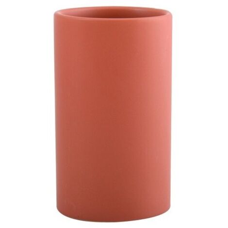Vaso de cerámica TUBE-MATT Terracota mate Spirella