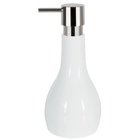 Dispensador de Jabón Porcelana BALI Blanco Spirella (1/3)