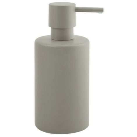 Dispensador de jabón Cerámica TUBE-MATT Topo mate Spirella