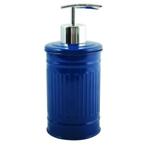 HABANA Dispensador de Jabón de Acero Azul Oscuro MSV